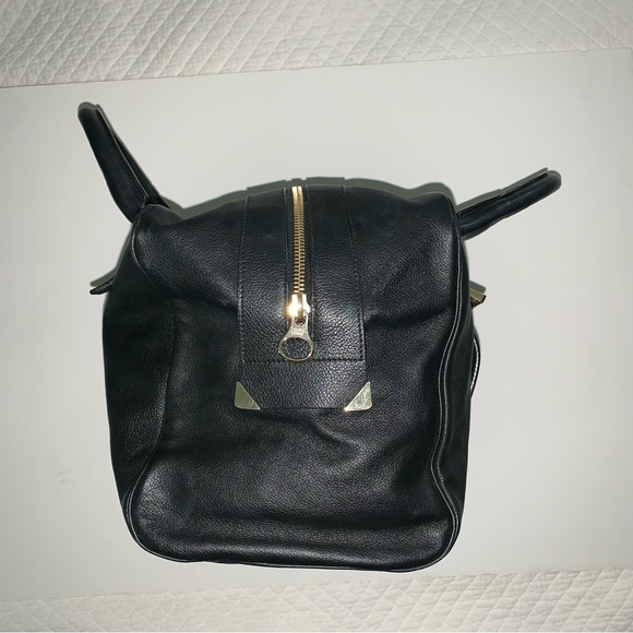 SEE BY CHLOE DAISIE HANDBAG BLACK LEATHER CONVERTIBLE CROSSBODY EUC - Picture 4 of 6